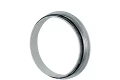 Jonction plate Ø 80 mm (90°) - Galvanisée