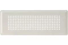 Ubbink Air Excellent 35SC grille de sol métal blanc