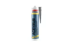 Jointoiement intérieur gris 310 acryrub tube 310ml. (pièce)