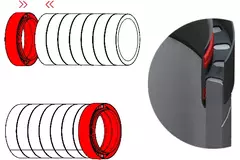 Connecteur pour tuyau isolé de 125mm de diamètre