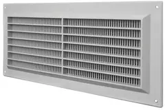 Grille de ventilation rectangulaire grillagée 130 x 300 gris - VR1330P