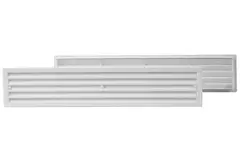 Grille de porte 450 x 92 blanc - VR459