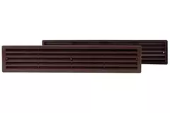 Grille de porte 450 x 92 marron - VR459B