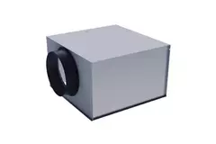 Plénum non isolé pour diffuseurs carrés à jet hélicoïdal 394x394 mm (WP100S)