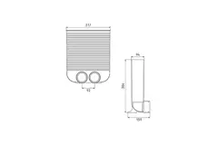 Ubbink Air Excellent 34C adaptateur de grille
