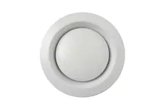 Bouche d'extraction Zehnder métal 125 mm blanc